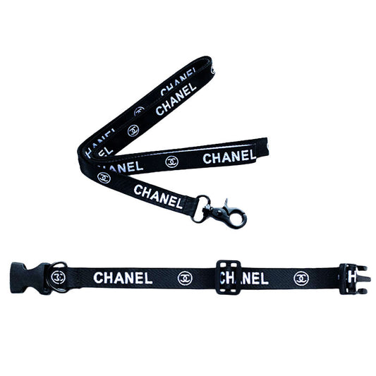 Chanel Collar + Leash Set